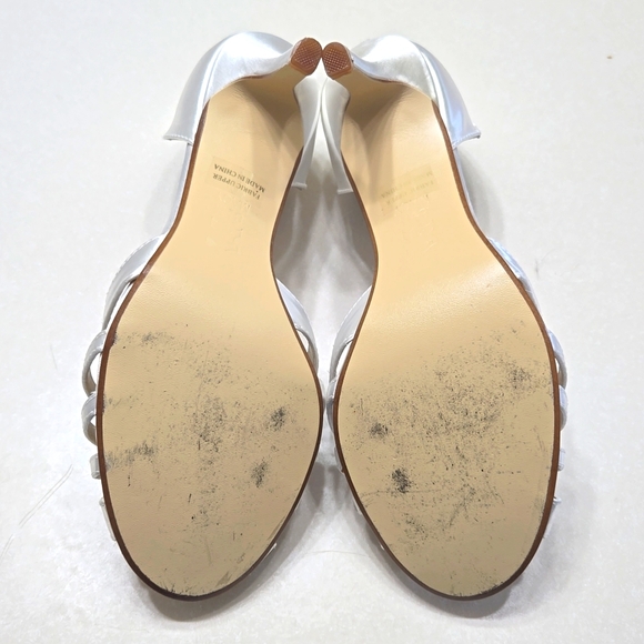 Michaelangelo sz 8.5 white heels - Picture 9 of 13